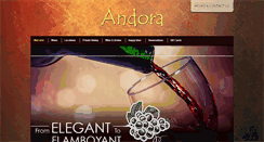 Desktop Screenshot of andorarestaurant.com